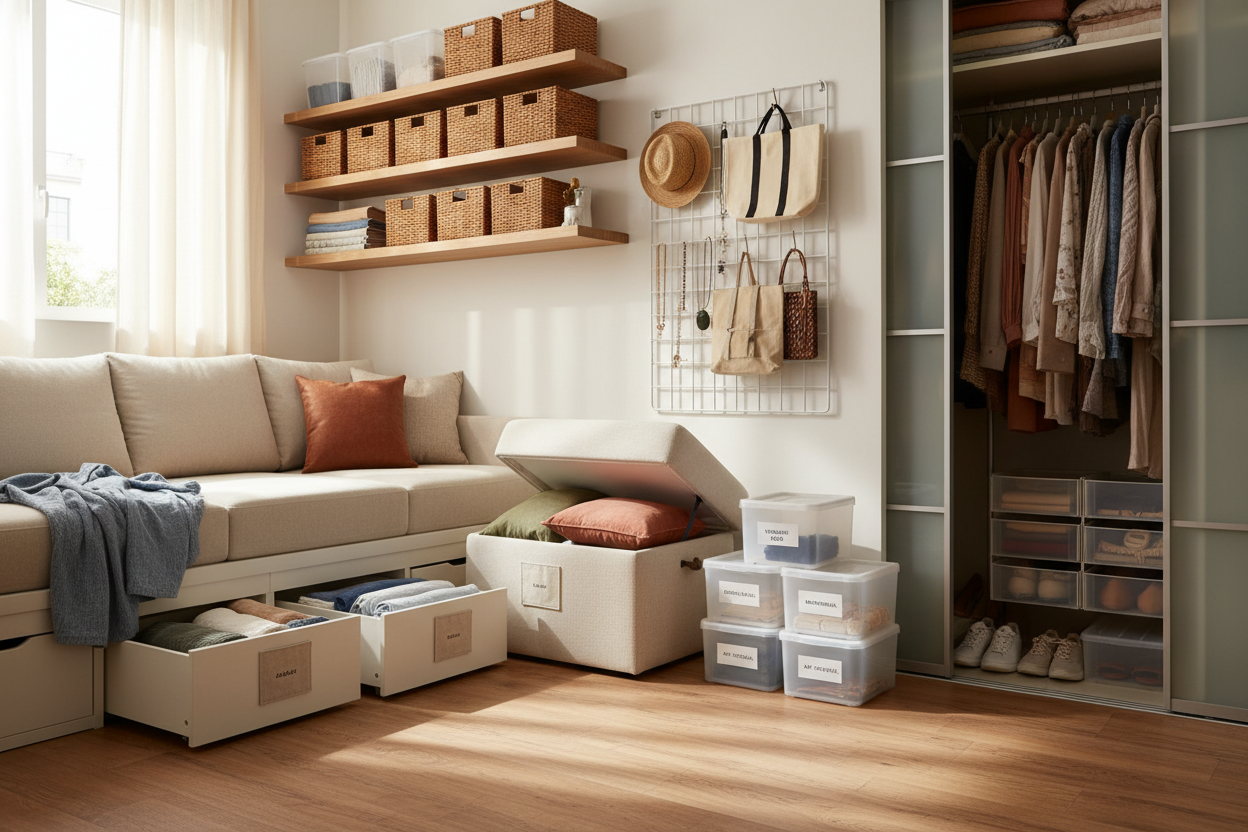 Ultimate Home Organization Guide: How to Maximize Storage in Small Spaces (Room-by-Room)