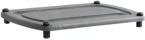Dorai Home Sink Caddy – Water-Absorbing Stone Tray for Sink, Stainless Steel Feet, Fast-Drying, Slate