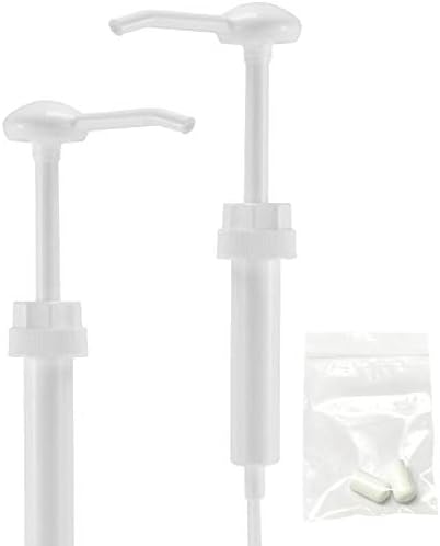 nicebottles Gallon Jug with Pump, Pack of 2
