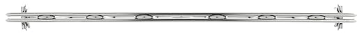 METRO DD18C Super Erecta Chrome Plated Shelf Divider, 18" Width x 8" Height, Silver