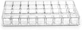 LEILIN 36 Slot Lipstick Drawer Organizer Lip Gloss Storage Essential Oil Holder Clear Acrylic Lipstick Organizer Storage of Cosmetics and Perfume