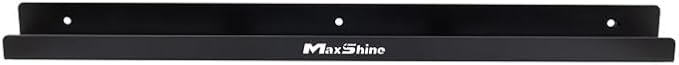 Maxshine Universal Detailing Spray Bottle Holder, 2-Pack | Wall-Mounted Organizer Rack Holds 6 Spray Bottles (16oz) | Lightweight, Durable Storage Accessory for Mobile Car Detailing & Garage Use