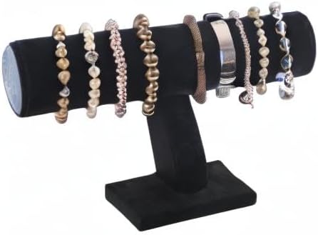 Coward Bracelet Holder Organizer for Show Jewelry Display Boutique Watch Stand for Selling Organization Storage (Detachable Back Velvet)