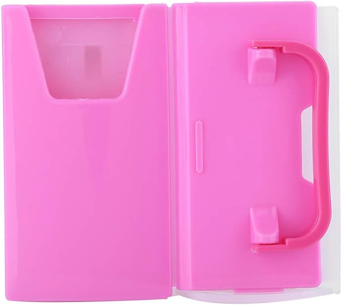 Adjustable Spill-Proof Milk Holder, Milk Carton Holder, Kitchen Tool Reusable for Toddlers Kids(red)