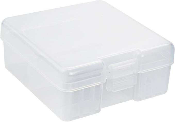 Battery Holder 100Pcs AA 3A Case Organizers Container Batteries Storage Box Hard Case Storage Box