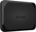 Crucial X10 2TB Portable SSD, Up to 2,100MB/s, USB 3.2 USB-C, External Solid State Drive, Compatible with Windows, Mac & Android, Durable Storage for Games, Photos & Files, Black - CT2000X10SSD9C02