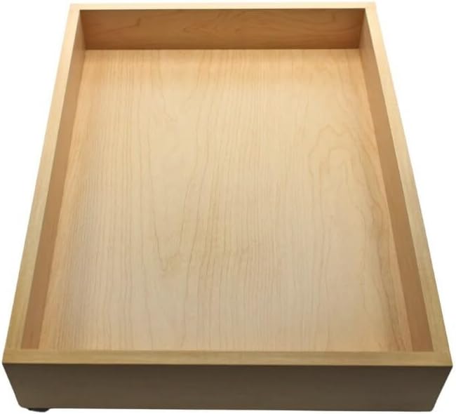 SlidingSusan Pull Out Drawer Organizer for Cabinets, Gliding Soft Close Shelves for Kitchen, Pantry, Bathroom, & Storage Organization, Hard Rock with MDF Core, 20 Inch Wide x 21 Inch Deep