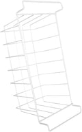Heavy-duty Metal Freezer Storage Basket Organizer with Handle Hanging Wire Bins for Chest and Upright Freezers Refrigerator Dividers for Kitchen Pantry Organization