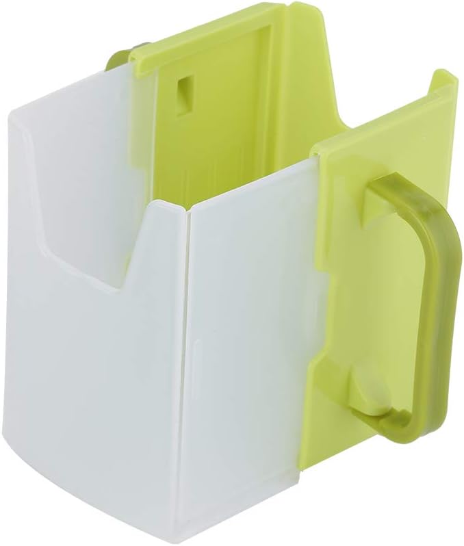 Spill Proof Milk Holder, Adjustable Milk Carton Holder with Handle for Kid Child (Green (Green)