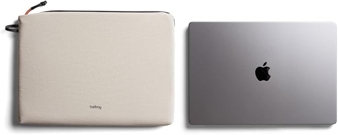 Bellroy Lite Laptop Sleeve (16” Laptop Cover) - Ash