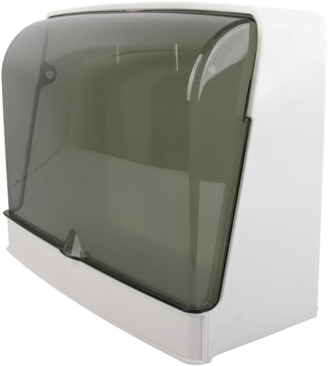 Pilipane Cosmetics Storage Box Large Capacity Wall Mounted Makeup Organizer Skin Care Product Rack for Bathroom Plastic White 31.5 x 31 x 23.5cm