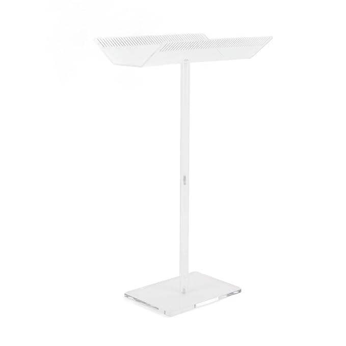 ANGGREK Acrylic Hair Extension Stand, Transparent Sectioning Display Hair Extension Holder for Salon Home