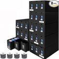 14400+ Card Storage Box, 2700+ Toploader Storage Box for Commander Display,with 72 Dividers, Labels & Tapes,Fit for TCG, PTCG, MTG