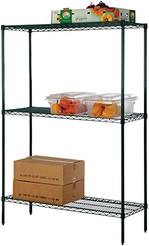 Omega 14" Deep x 24" Wide x 86" High 3 Tier Freezer Starter Shelving Unit