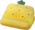 Dpofirs Pillow Tablet Stand, Soft Plush Tablet Holder with Storage Pockets for Kids, Compatible with pads Tablet Phone, Sturdy Fluffy Cushion for Home Travel School Birthday Christmas (yellow)
