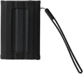 Hermitshell Silicone Carrying Case Replacement for Samsung T7 Shield 2TB / 1TB / 4TB, Portable SSD, USB 3.2 Gen2 External Solid State Drive (Black, Silicone Case)