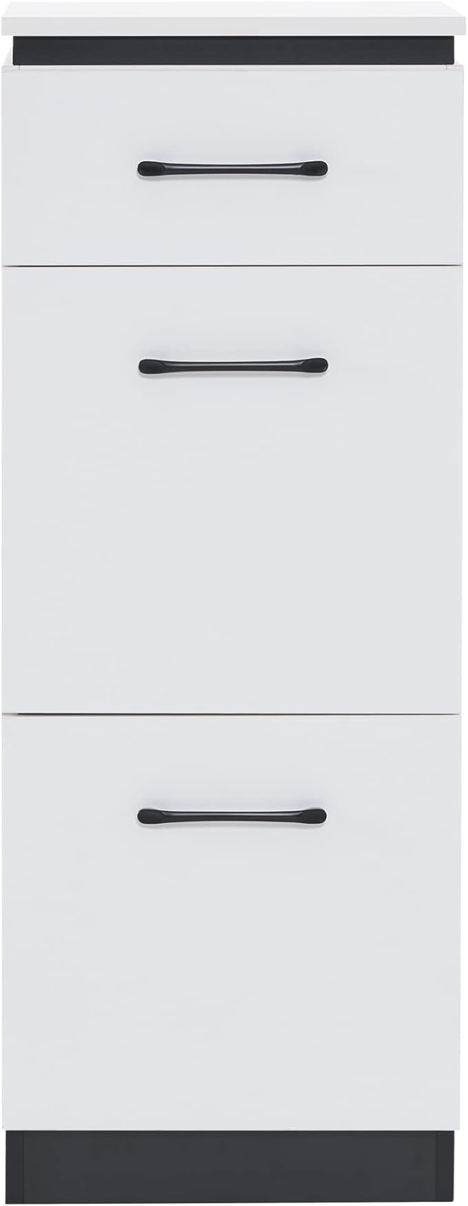 BarberPub Storage Cabinet for Barber Salon, Organizer with Tool Drawers for Hair Styling, Multi-Use Beauty Equipment, 2002 (White)