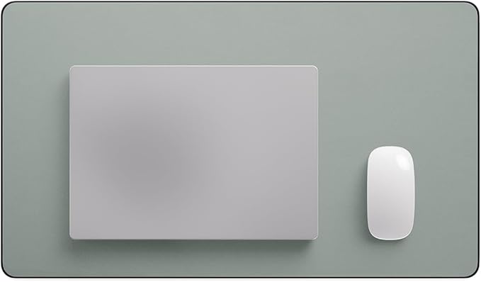 Jotsome Leather Desk Pad Mat, Non-Slip Desk Blotter Pad - Desk Protector for Office, Home, Laptop, and Desktop, Gift for The Holidays or Christmas (Sage, 24" x 14")