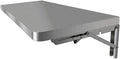 304 Stainless Steel Folding Wall Shelf Wall Mount Kitchen Storage Shelves Rounded Corners Food-Grade Folding Table Thickened Bracket for Laundry Room Garage Restaurant.(90x30cm/35.4x11.8in)