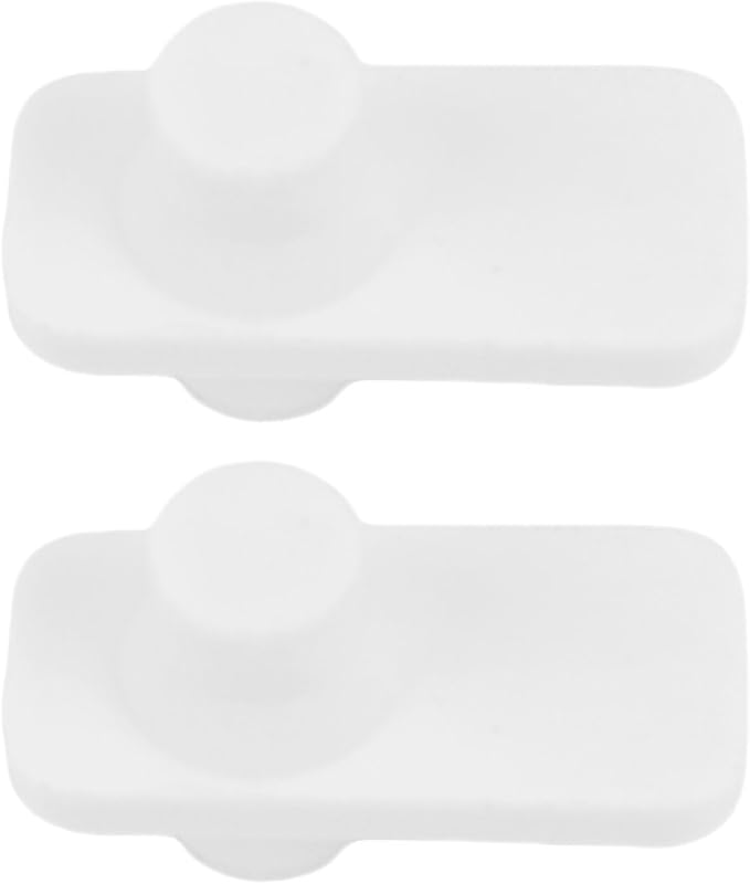 Tnfeeon Refrigerator Door Bin Shelf Vegetable Tray Wheel Mount 2Pcs Replacement Set for Crisper Drawer, Bins Vegetable Tray Wheel Mount 2Pcs Replacement Set for Crisper Drawer, Smooth