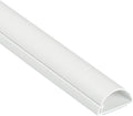 D-Line Cable Raceway On-Wall Cord Cover | 1D3015W | Surface Mount Electrical Channel to Hide and Conceal Cords, Cables, and Wires | White, Paintable