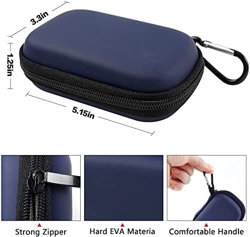 Case Compatible with SanDisk 1TB 2TB 500GB / for SanDisk PRO Extreme Portable SSD, External Solid State Hard Drive Storage Holder for SDSSDE61/ SDSSDE60/ SDSSDE81 (Box Only) Blue
