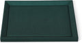 Jewelry Display For Selling, Leather Tray,Premium Green Jewelry Flat Tray,Mens Jewelry Tray For Jewelry Store Display