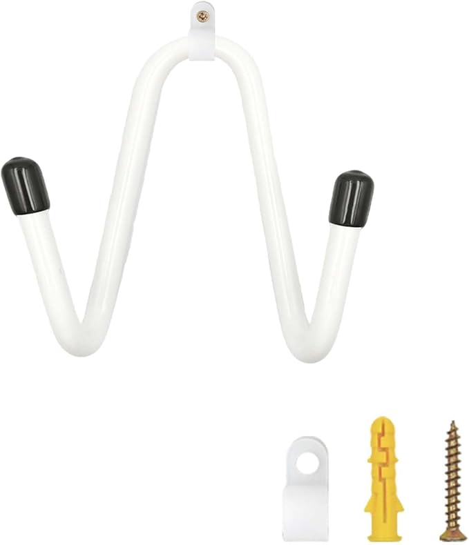 Skateboard Wall Mount Skateboard Wall Hanger Storage Rack Flexible Hanger - Fit Cruiser Boards, Skateboards, Penny Boards, Longboards,etc- W Style - No Board -2 Pack