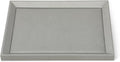 Leather Jewelry Tray, Premium Grey Organizer For Display