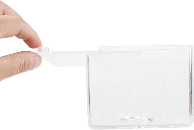 Acrylic Tissue Box Cover Rectangle, Dryer Sheet Holder, Clear Dryer Sheets Dispenser, Plastic Napkin Organizer for Laundry Room, Bathroom, Desk, Office Room (10.2 * 5.5 * 4.3 Inches)