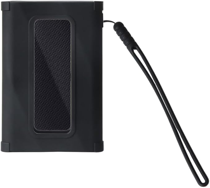 Hermitshell Silicone Carrying Case Replacement for Samsung T9 Portable SSD 2TB / 4TB / 1TB (Black, Silicone Case)