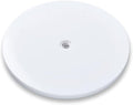 9 inch Lazy Susan Turntable White Acrylic Ball Bearing Rotating Tray for Spice Rack Table Cake Kitchen Pantry Decorating Bathrooms TV Laptop Computer Monitor, 50-lb Load Capacity (360˚ Rotation)