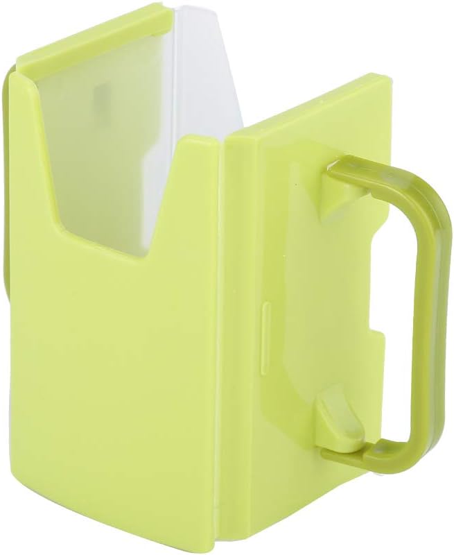 Spill Proof Milk Holder, Adjustable Milk Carton Holder with Handle for Kid Child (Green (Green)