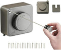 Retractable Clothesline 15.75-Foot Heavy-Duty Clothesline Wall-Mounted Anti-Sag Design for Indoor and Outdoor Use