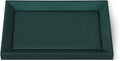 Flat Tray For Jewelry, Leather Tray,Premium Green Jewelry Tray,Stackable Jewelry Trays For Watch,Necklace,Ring,Pendants