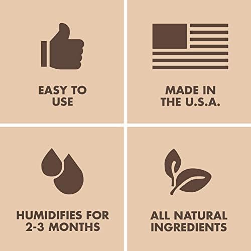 Boveda 65% Two-Way Humidity Control Pack For Aging & Long-Term Storage in Large Plastic & Wood Boxes – Size 320 – Single – Moisture Absorber – Humidifier Pack – Individually Wrapped Hydration Packet