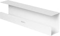 VIVO Under Desk 42 cm Cable Management Tray, Power Strip Holder, Cord Organizer, Wire Tamer for Office and Home, White, DESK-AC06-1CW
