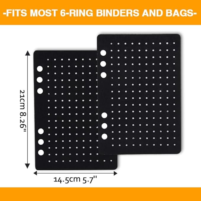 A5 Enamel Pin Display Pages,Creative Pin Collection with 5 Flip-Pages,Designed to Easily Trade & Display Enamel Pins (Pins Not Included)