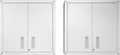 Manhattan Comfort Fortress Storage Units, White