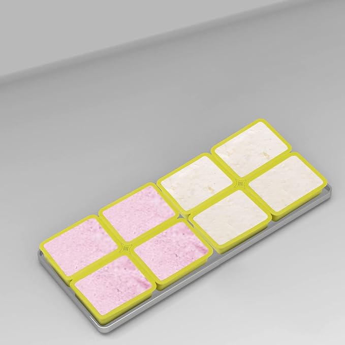 Freeze Dryer Tray Dividers Silicone - Rectangle Freeze Dryer Accessories for Dairy, Eggs, Ice Cream, Paste Food