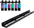 Wall Mounted Metal Spray Bottle Rack, Spray Bottle Holder, Universal-Detailing Spray Bottle Holder For Garage Organizes Up To Six 16oz Bottles