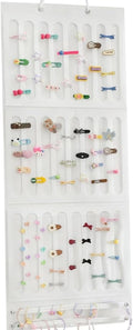 Hair Bows Holder & Organizer for Girls, Wall Hanging Baby Hair Accessory Storage Display with Sturdy Rope for Girl Room & Nursery