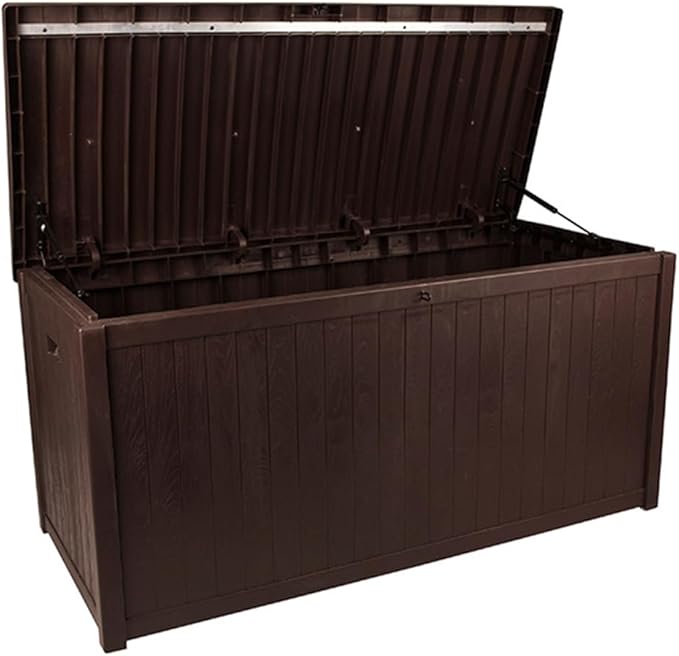 Large Outdoor Storage Box UVs-Resistants Outside Storage Box Container Waterproof for Furniture Outdoor Cushions Garden Tools