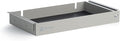 PERFECT POSTURE Max Under Desk Storage Drawer – Large Desk Drawer with Lock for Regular & Sit-Stand Standing Desks, Gray (19.3" x 10")