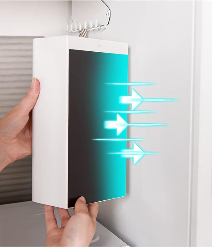 Magnetic Magnetic Dryer Sheet Glove & Tissue Dispenser Holder, Towels, Wipes Storage Box Holder Mount onto a Tool Box or in Laundry Room, Garages, Workshops and Kitchens