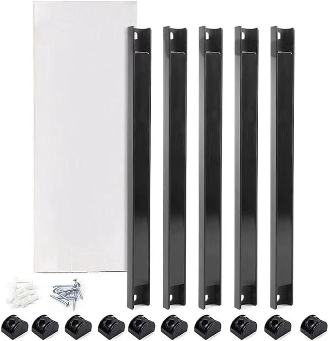 DGSL Magnetic Tool Holder Strip 5 Pack, 16 In Heavy Duty Tool Organizer Magnetic Strip, Tool Magnet Bar For Garage Tool Organization