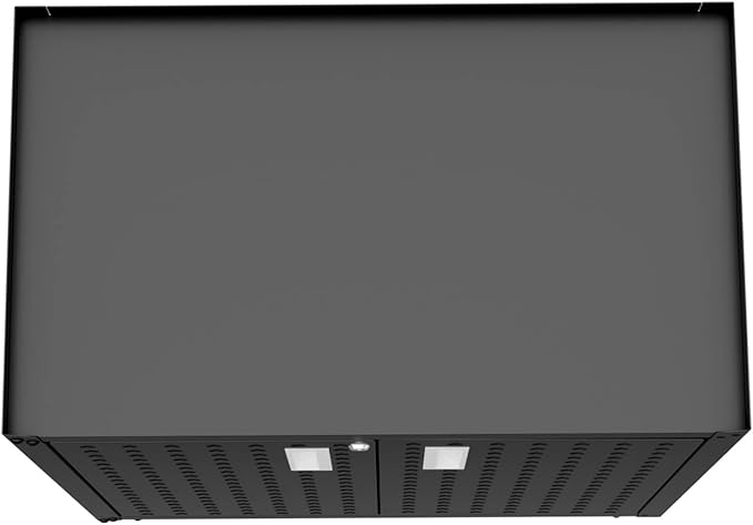 Manhattan Comfort Fortress Textured Metal 31.5" Garage Mobile Cabinet with 2 Adjustable Shelves in Charcoal Grey