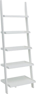 Convenience Concepts French Country Bookshelf Ladder, White