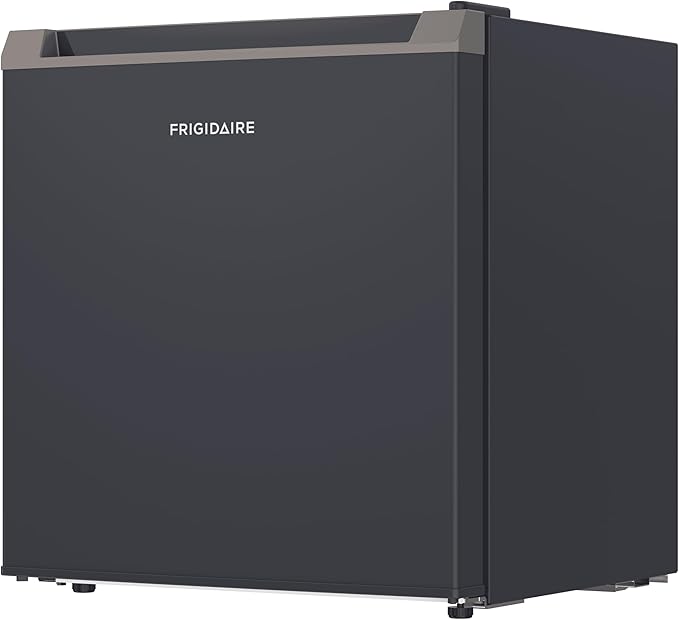Frigidaire 1.6 cu ft Compact Mini Fridge, Perfect for Home or Office, Contemporary Series, Black, 1.6 cu ft