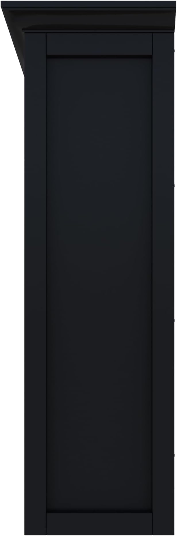 Cube Storage Bookcase with Base - Wooden 3 Tiers Floor Standing Open Shelf Cabinet for Home and Office, 9-Cube Lattice Bookshelf, Black